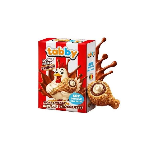 Oreo Tabby Chicken Leg Crumble Chocolate – 50g