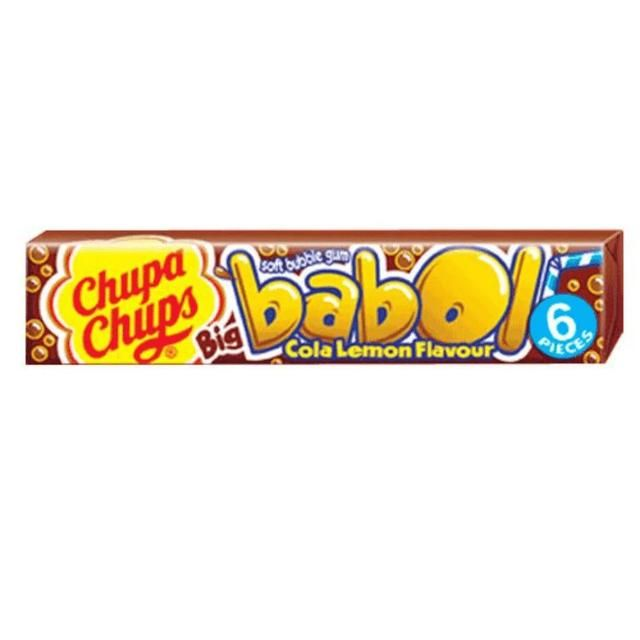 Perfetti Van Melle Chupa Chups Big Babol Cola Lemon Flavour