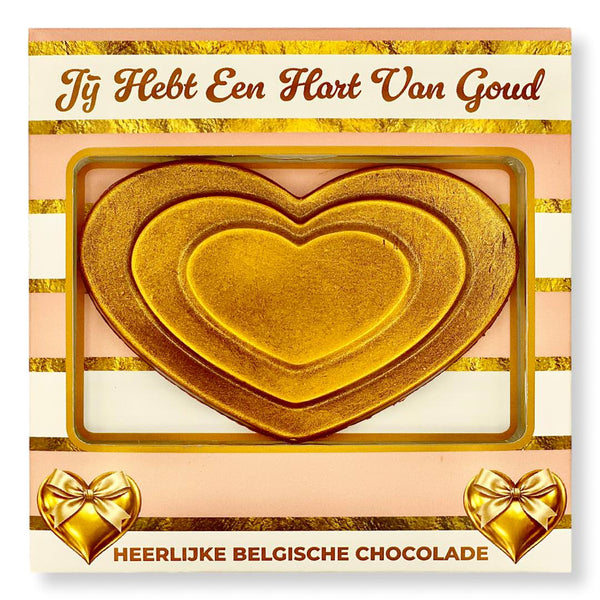 Choconista je hebt een hart van goud