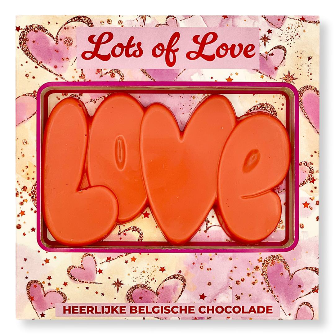 Choconista chocoladevorm lots of love