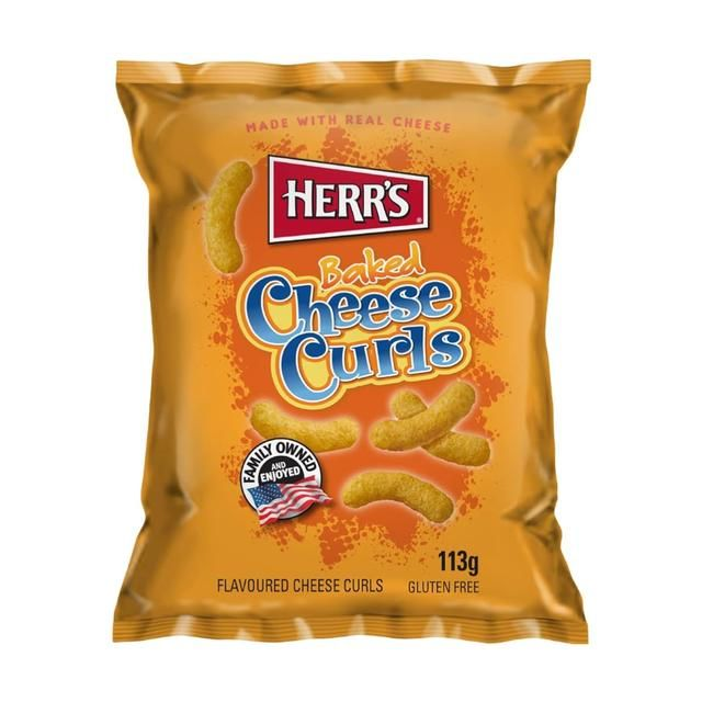 Herr's Cheese Curls Baked 113g