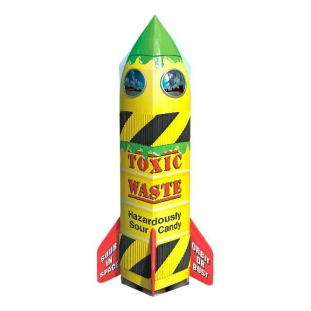 Toxic Waste Sour Candy Rocket - 126g