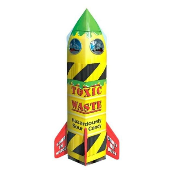 Toxic Waste Sour Candy Rocket - 126g