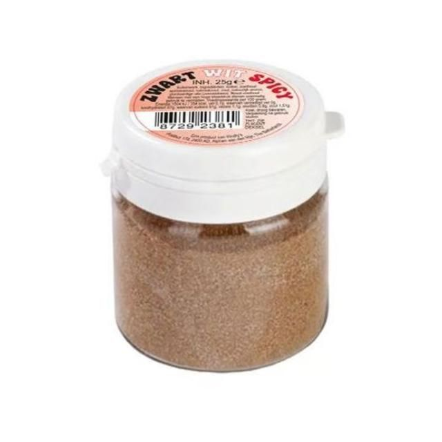 Kindly's Zwart/wit Spicy Potje 25 Gram