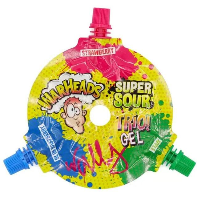 Warheads Super Sour Trio Gel Wheel - 51g