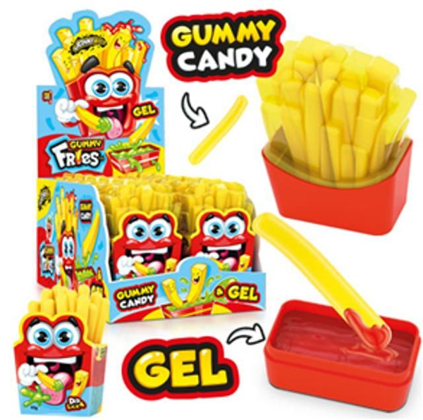 Johny Bee Gummy Fries 45g X 12pcs X 12