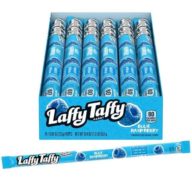 Laffy Taffy Rope Blue Raspberry Candy Ropes 23g