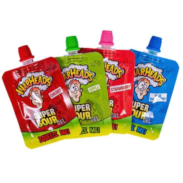 Warheads Super Sour Squeeze Me Gel