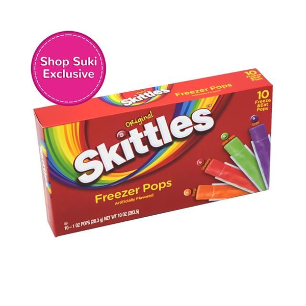 Skittles Freezer Pops, Original, 10 Pack