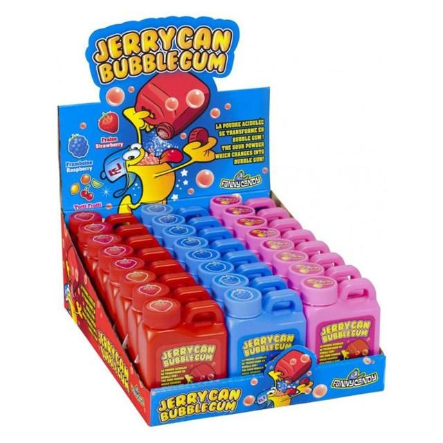 Funny Candy,Funnycandy Candy Jerrycan Bubble Gum