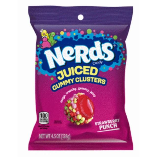 Nerds Strawberry Punch Juicy Gummy Clusters Pouch