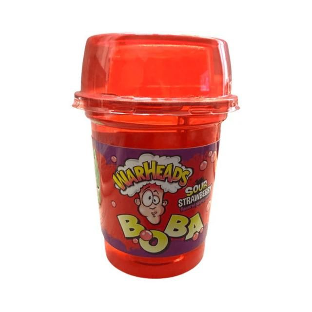 Warheads Boba Sour Strawberry 400ml