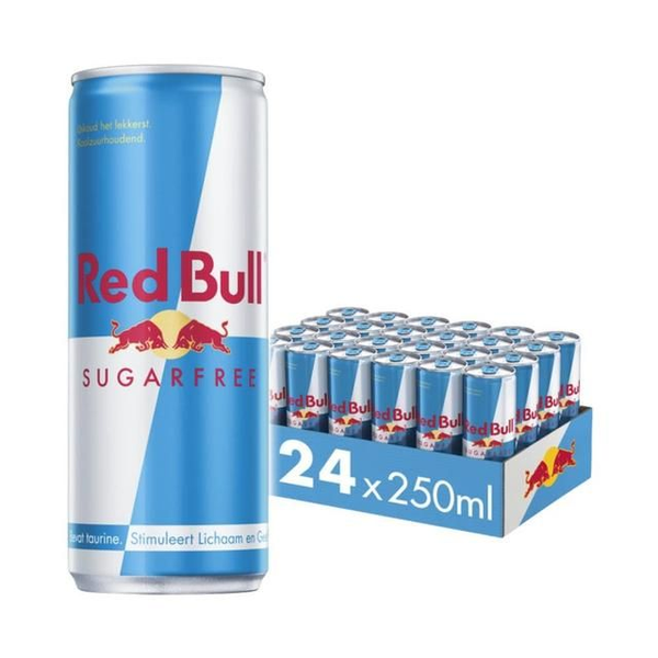 Red Bull Energy Drink Sugarfree Deposit NL Logo 25cl