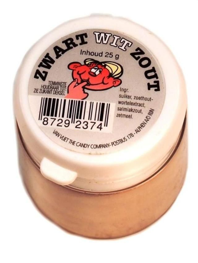 Kindly's Van Vliet Zwart Wit Salty Powder 30g