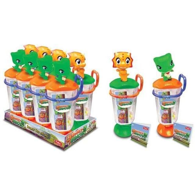 Sweet Dino’s Drinkbeker Met Rietje & Snoep – Felko