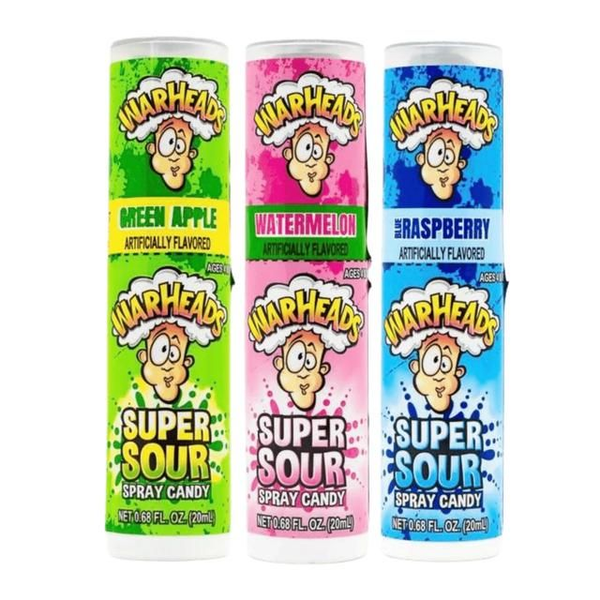 Warheads Spray Candy, Super Sour, Watermelon