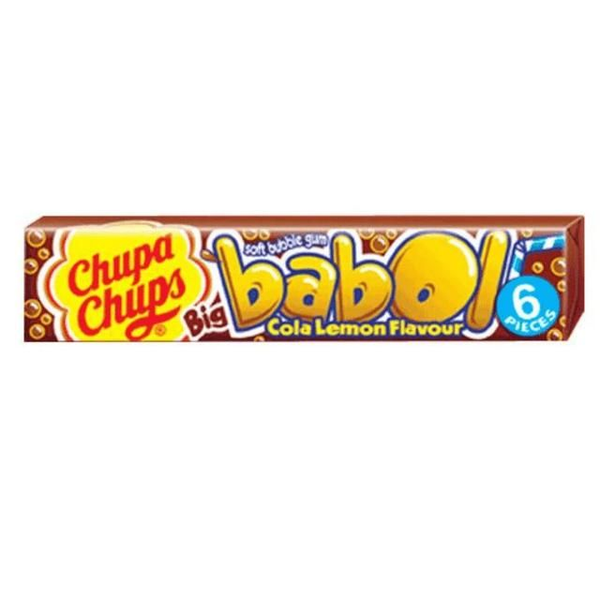 Perfetti Van Melle Chupa Chups Big Babol Cola Lemon Flavour
