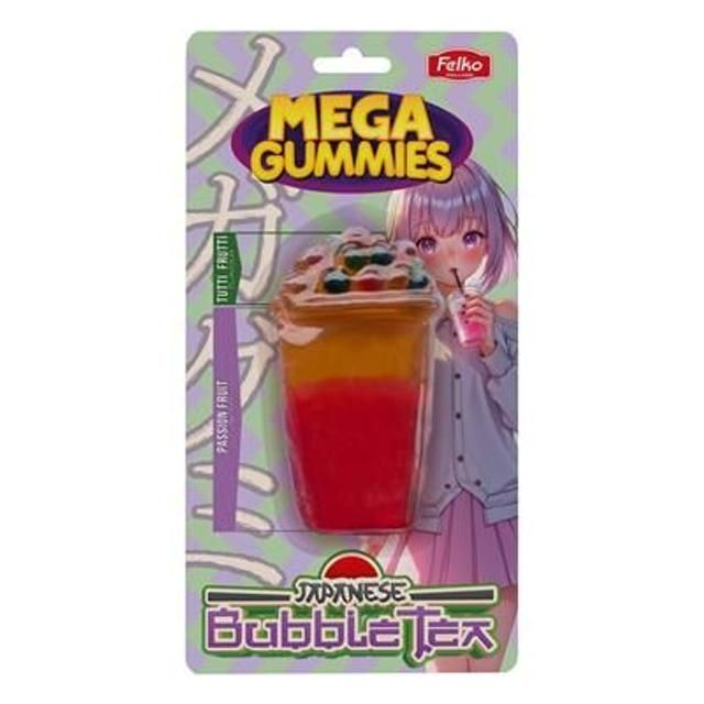 Mega Gummies Japanese Bubble Tea 120 Gr