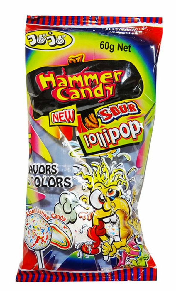 ZED Candy Jawbreaker On A Stick 60G