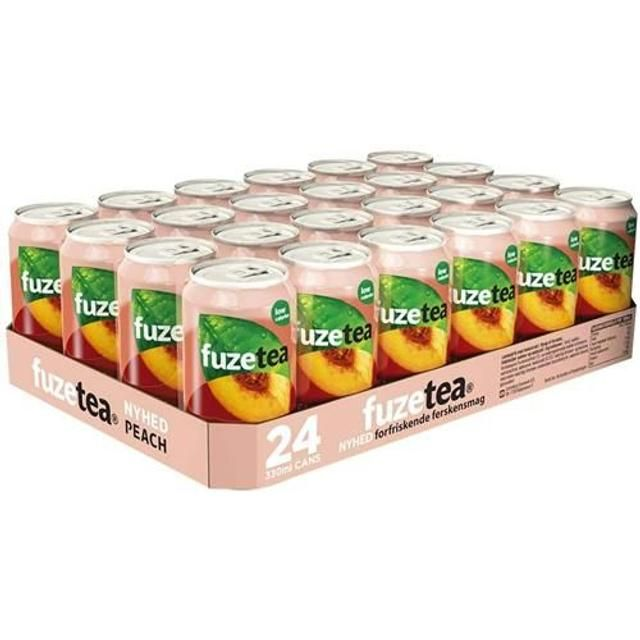 Fuze Tea Black Peach 24×0.33 L