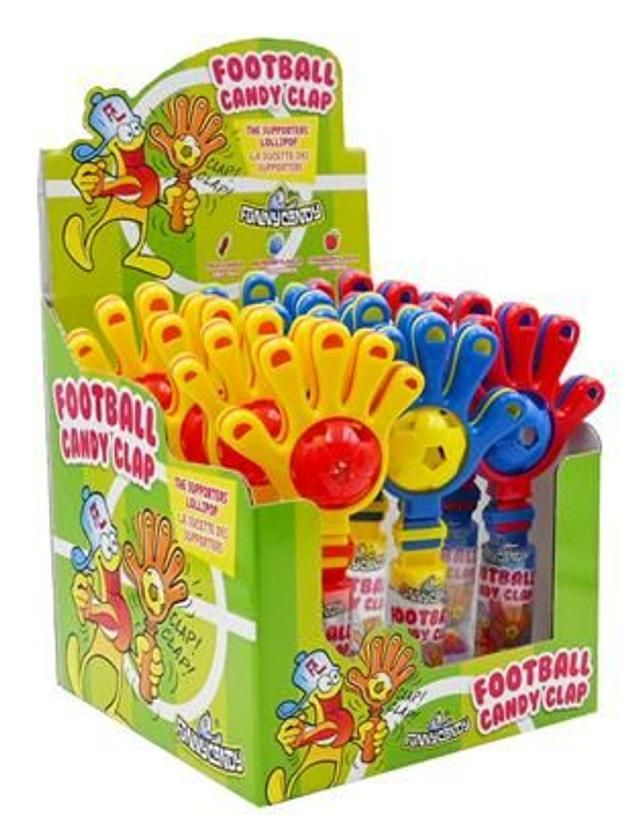 Funny Candy Football Clapping Hands