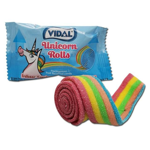 Vidal Unicorn Rolls 19g