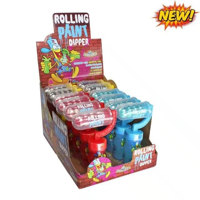 Funny Candy Rolling Paint Dipper Pop