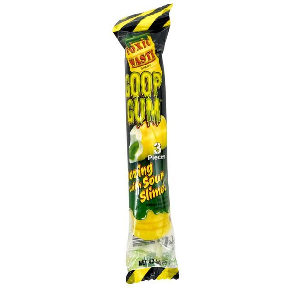 Toxic Waste Goop Gum Oozing With Sour Slime
