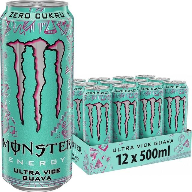 Monster Energy Ultra Vice Guava 500ml [12 Tray]
