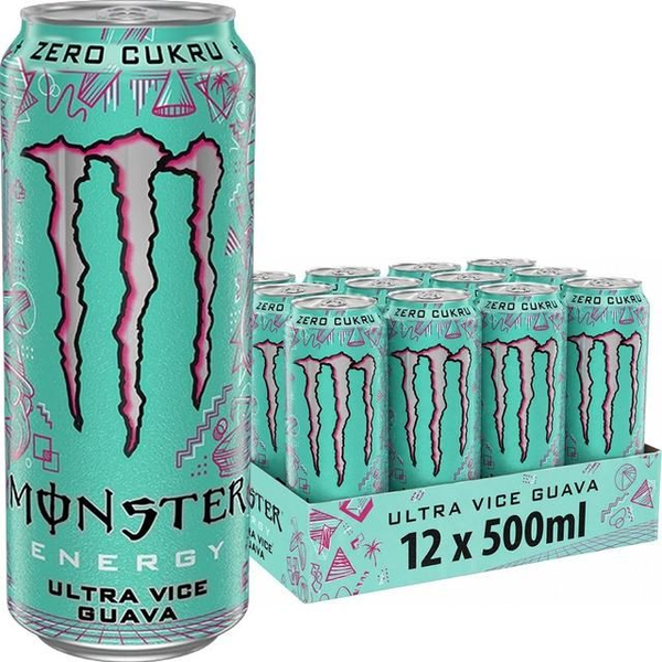 Monster Energy Ultra Vice Guava 500ml [12 Tray]