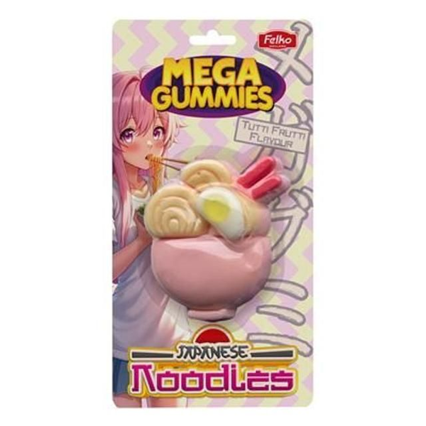 Mega Gummies Japanese Noodles 10x120g
