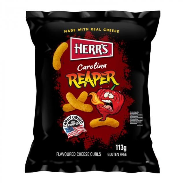 Herr's Cheese Curls Carolina Reaper 113g
